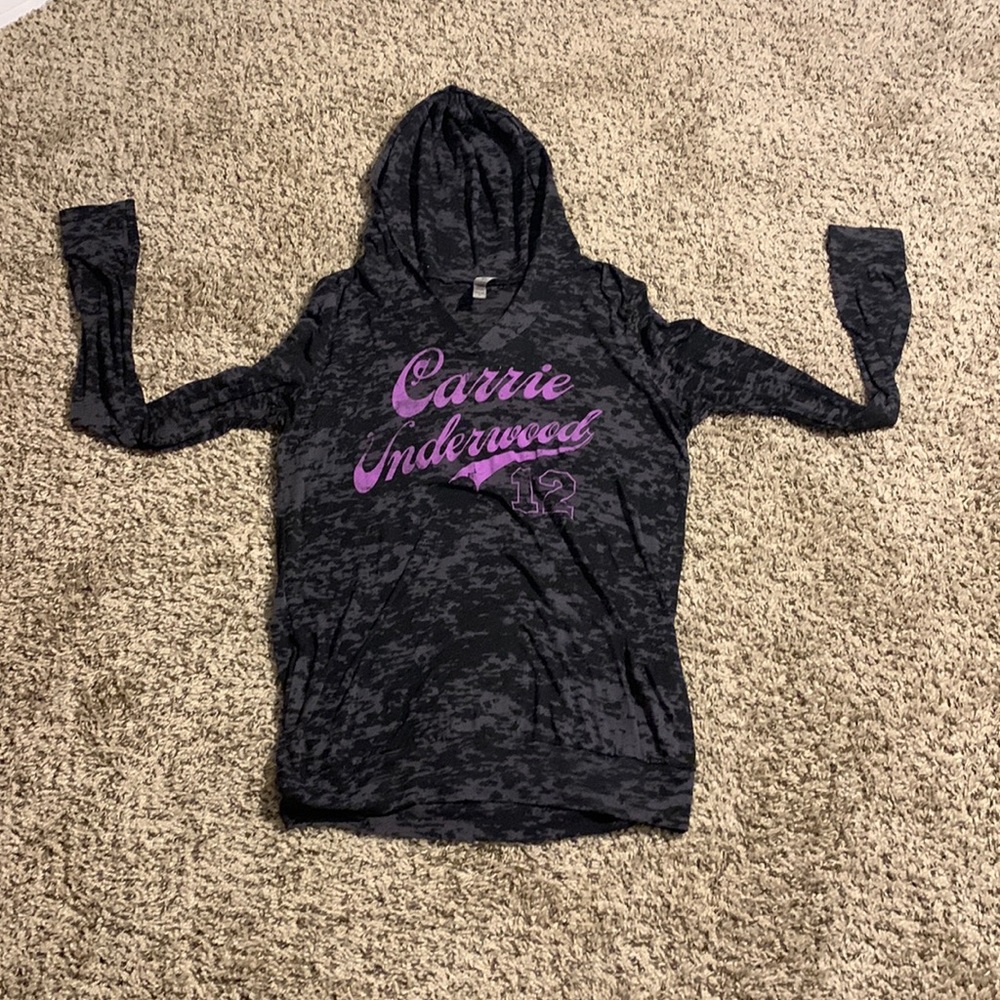 Carrie Underwood long sleeve hoodie from concert